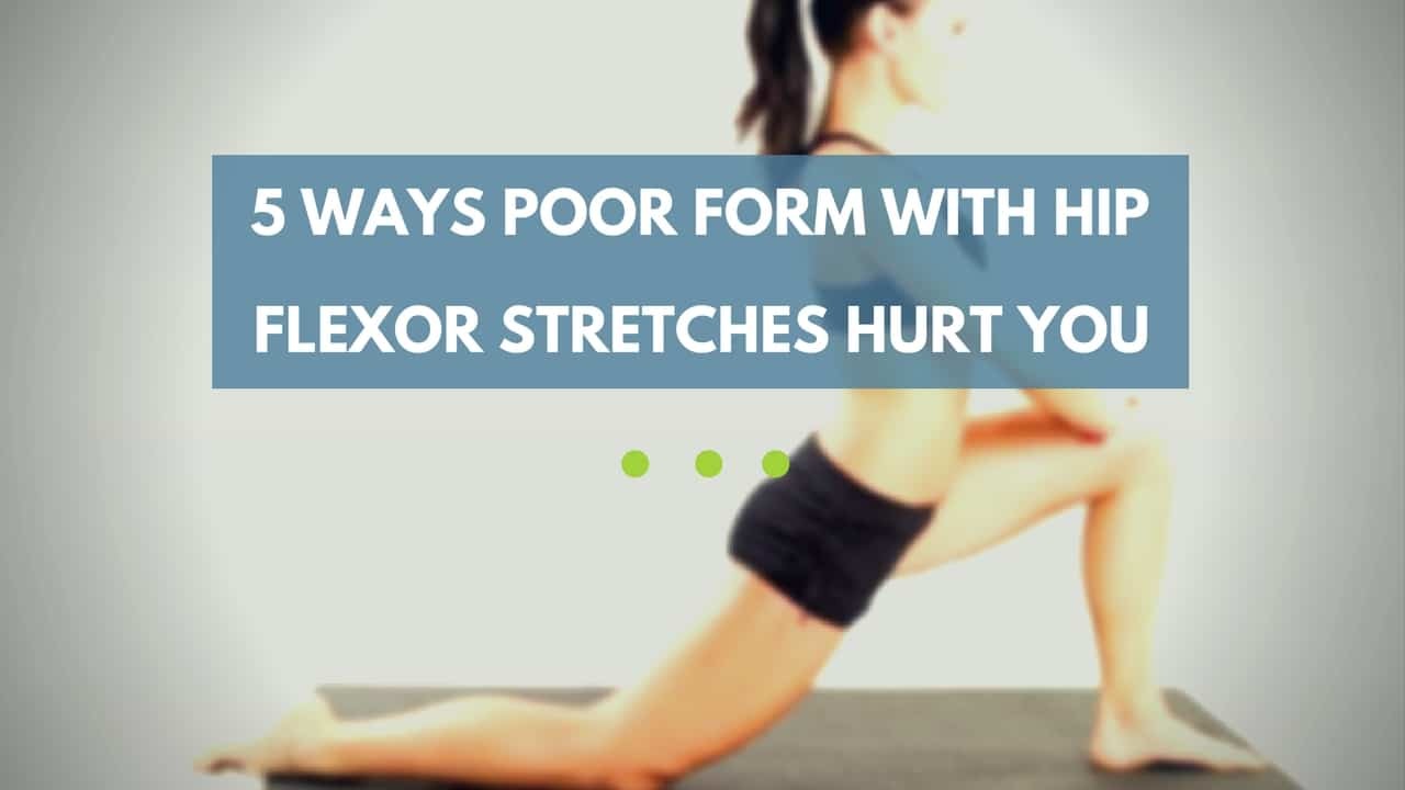 Stop Stretching Your Tight Hip Flexors