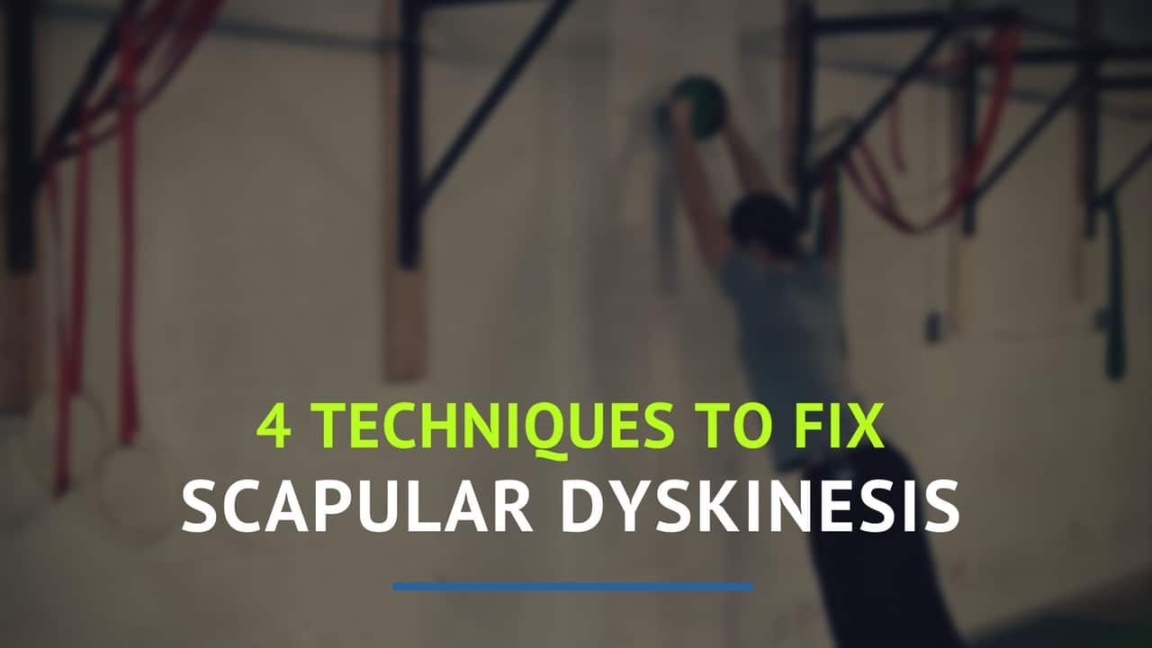 If you’ve been diagnosed with scapular dyskinesis then the 4 techniques in this article will help you restore proper positioning and movement and eliminate pain. @pmvementcoach