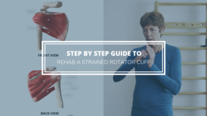 how to rehab a strained rotator cuff