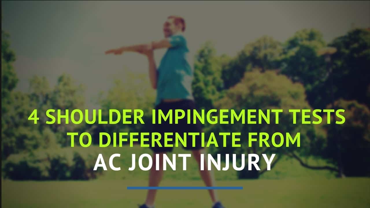 Shoulder pain can really throw you for a loop - especially if you aren’t quite sure what’s wrong or how to fix it. Read on to learn about shoulder impingement tests that will help you get back your aim, and your game.
