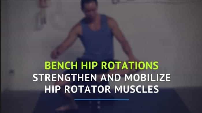 Simple drill to help you both strengthen and mobilize the hip rotator muscles