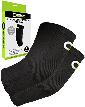 golfers elbow treatment - compression sleeves