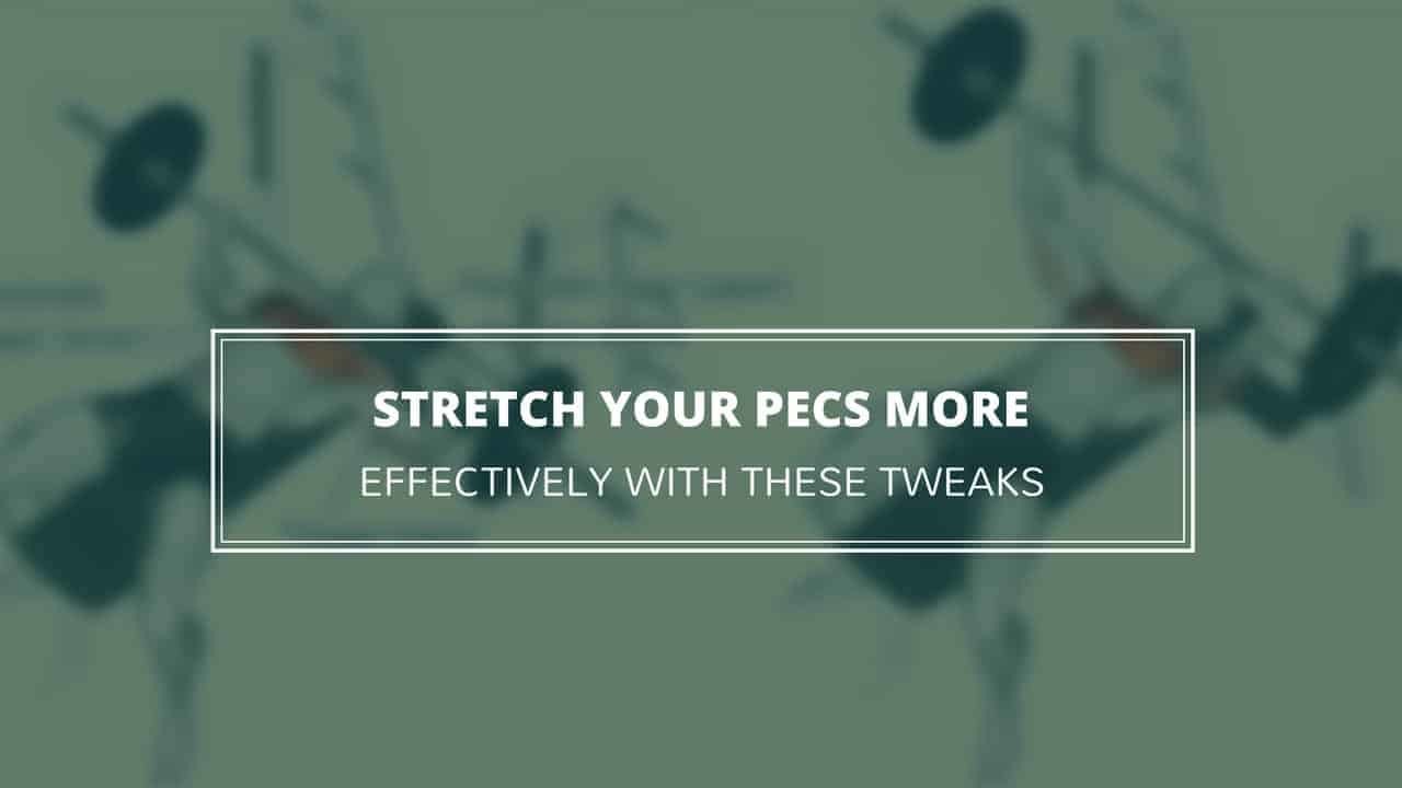 Want to loosen up your pecs? It’s time to upgrade the traditional doorway pec stretch to find lasting mobility gains.