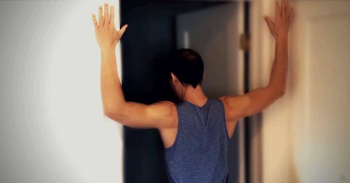 Door stretching online