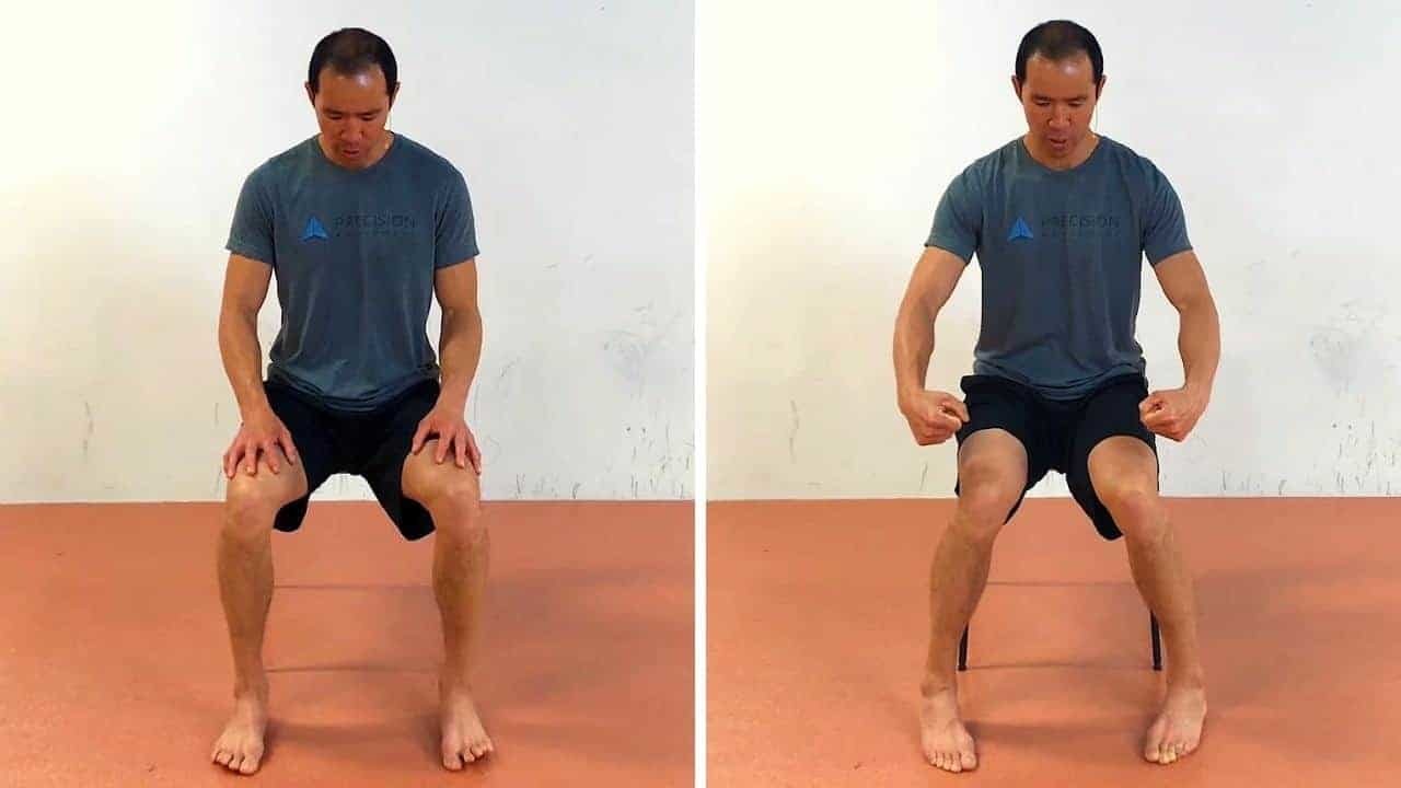 knee ankle feet exercises - big toe pivots