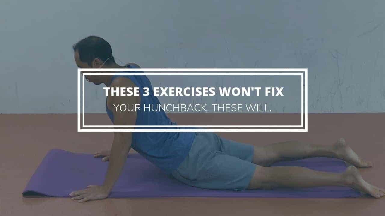 thoracic spine exercise for hunchback