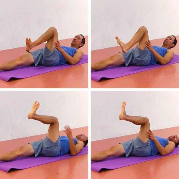 Knee Cap Pain Exercise 2: Tibial Rotations This open-chain exercise works to activate the muscles that rotate your tibia. Your tibia doesn’t move as much as your foot does, but it does internally and externally rotate. If your tibial rotation is limited, it will lead to excess stress on the knee. Utilize this exercise to restore the movement and make sure your knee is functioning optimally.