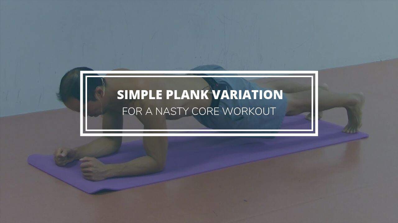 plank variation core workout (1) plank variation core workout (1)