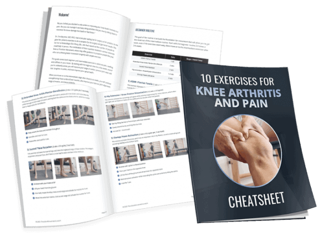 FREE: 10 SAFE Exercises for Knee Arthritis & Pain