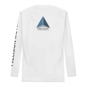 White Rash Guard + Back Logo