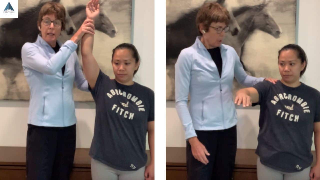 rotator cuff injury tests - drop arm test