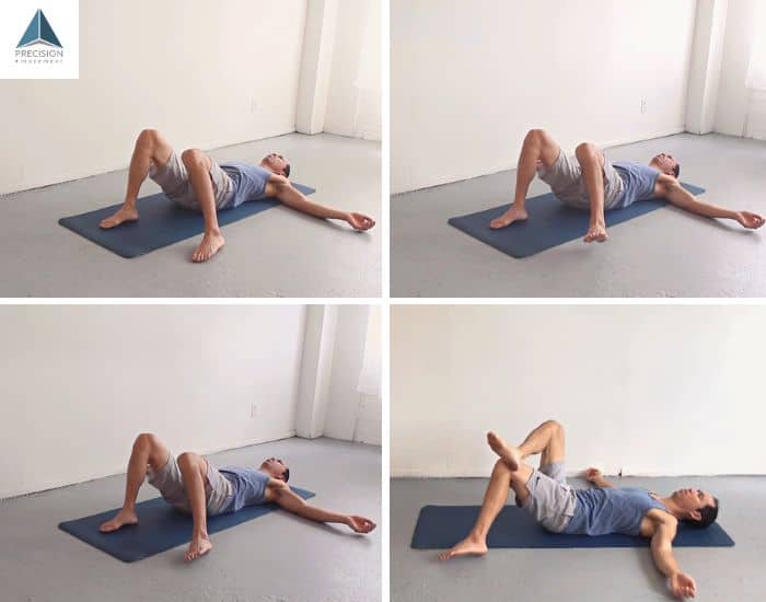 Supine Hip IR Level I ERE - exercise for ACL rehab