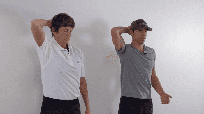 neck pain relief exercise -back