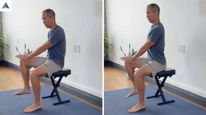 snapping hip syndrome exercises - slumpy psoas activator