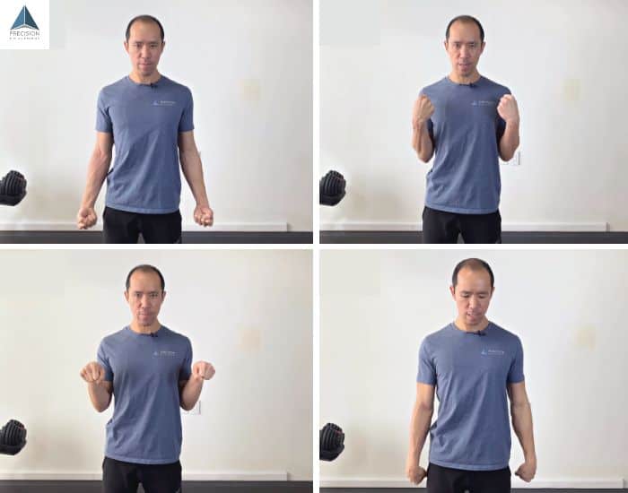 FF-EF Elbow CAR - forearm pain exercise