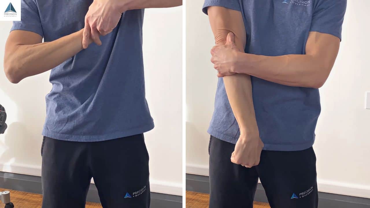 asmr forearm pain wrist extensors