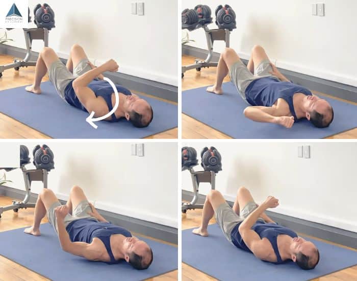 shoulder circles exercise