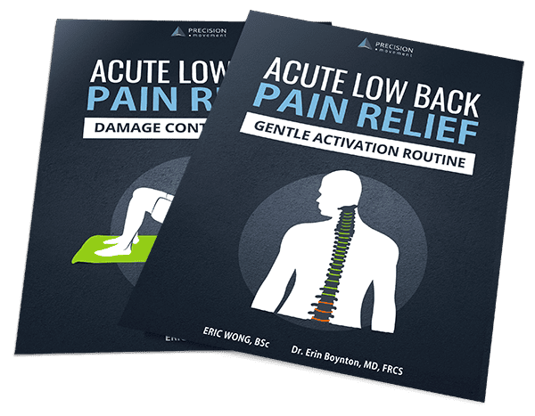 INSTANT RELIEF from Lower Back Pain and Stiffness (4 EASY