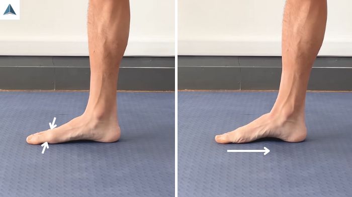 how to get rid of plantar fasciitis pain - short and skinny foot exercise