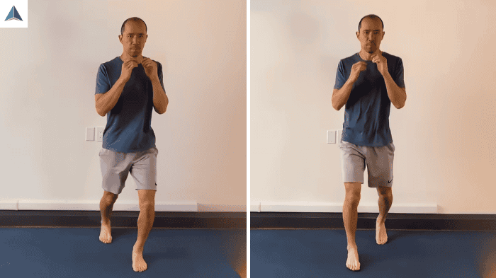 balance exercises for fall prevention - shuffle split